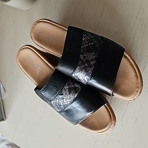 NAOT Tiki Wedge Sandals. Size 39/Size 8